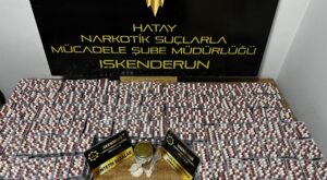 Arsuz’da Sentetik Uyuşturucu Ele Geçirildi