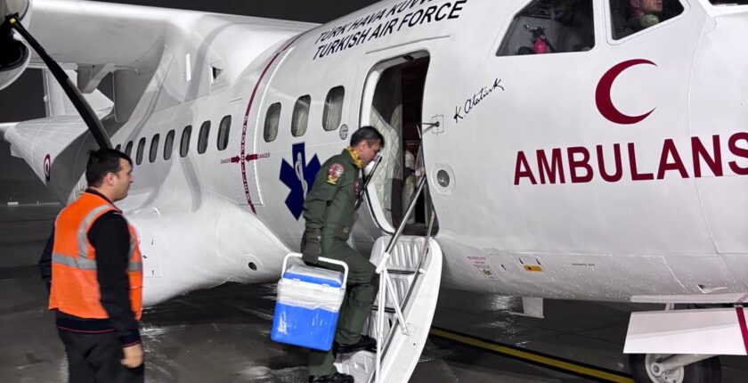 Antalya’dan Erzurum’a Karaciğer Nakli İçin Greft Ambulans Uçakla Ulaştırıldı