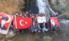Kars’ta 100 Dağcı Susuz Şelalesi’ne Yürüdü