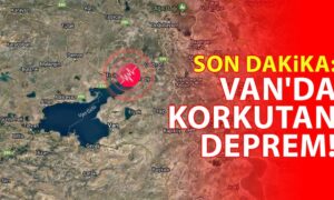 Van’da 4,5 Büyüklüğünde Deprem Meydana Geldi