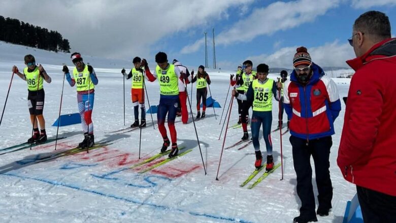  Okul Sporları Türkiye Birinciliği Kayaklı Koşu Müsabakaları Sarıkamış’ta tamamlandı