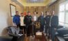 ALTINTAŞSPOR KULÜBÜ YÖNETİCİ VE FUTBOLCULARI KAYMAKAMI ZİYARET ETTİ