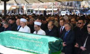 Balıkesir’in Sevilen Esnafı Sinan Ergüven Son Yolculuğuna Uğurlandı