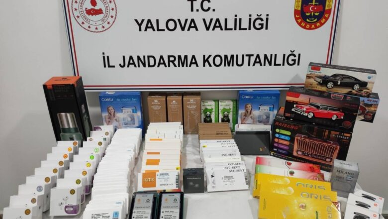  Yalova’da Kaçakçılık Operasyonu: Çok Sayıda Elektronik Eşya Ele Geçirildi