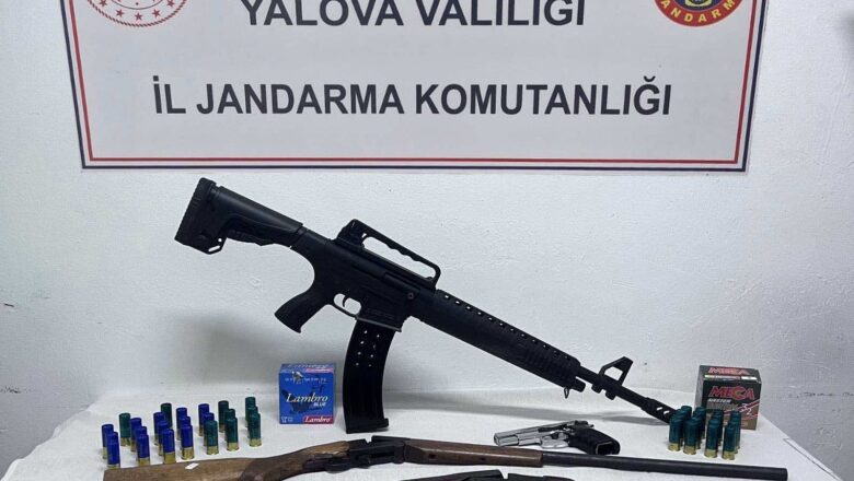  Yalova Altınova’da Silah ve Tarihi Eser Operasyonu: 1 Şüpheli Tutuklandı