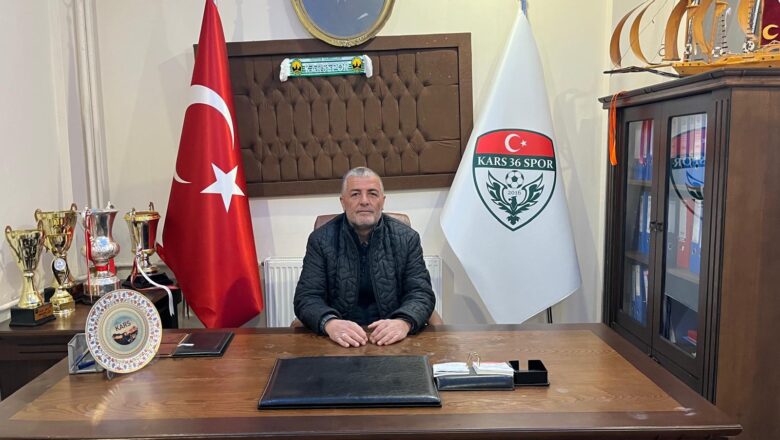  Kars 36 Spor Kulüp Başkanı Uluman, görevinden istifa etti