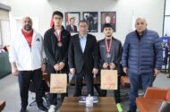 Ağrı Spor İl Müdürü Ahmet Çelebi Başarılı Boksörleri Tebrik Etti