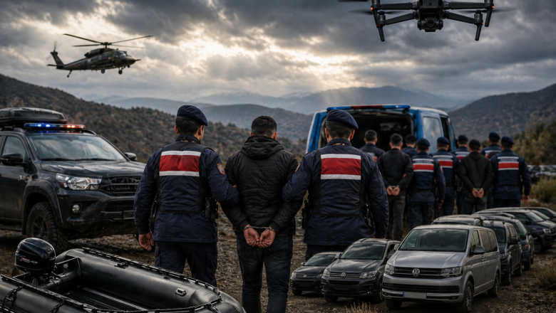  24 İlde Göçmen Kaçakçılarına Darbe: 132 Organizatör Yakalandı
