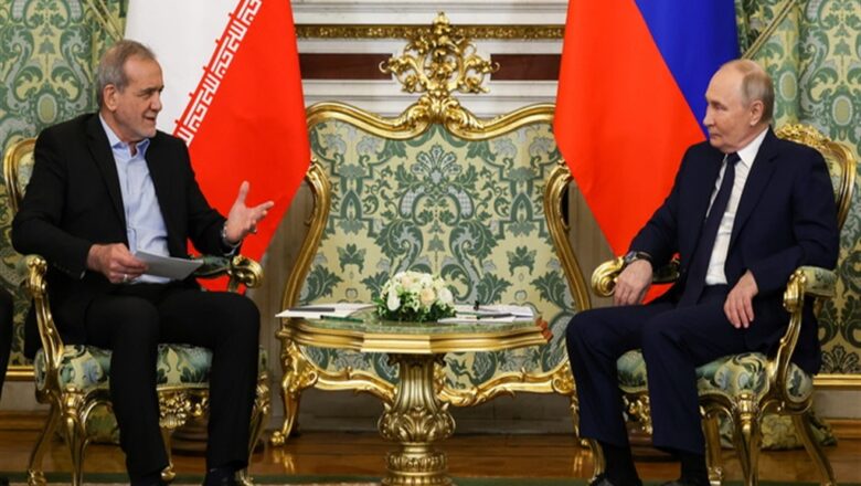  Putin ve Pezeşkiyan Orta Doğu’daki Son Gelişmeleri Görüştü