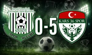Kars 36 Spor, İD Karaağaçspor’u Evinde 5-0 Farkla Kazandı