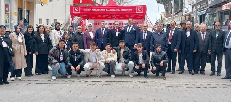  Yeniden Refah Çanakkale Teşkilatının Gelibolu Çıkarması