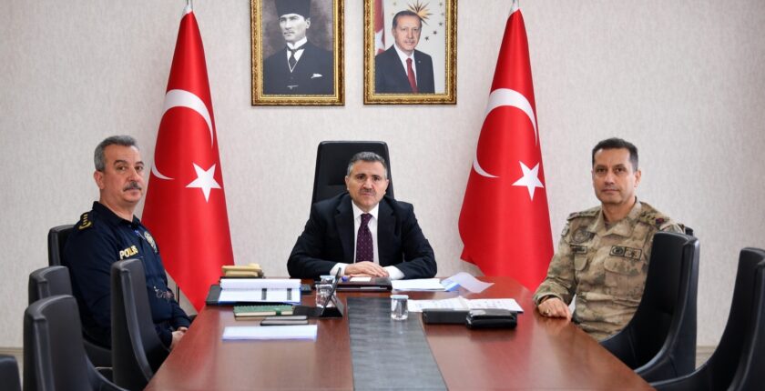 Gümüşhane Valisi Cevdet Atay, İçişleri Bakanlığı Koordinasyon Toplantısına Katıldı