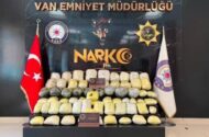 Van’da durdurulan kamyondan 74 kilo uyuşturucu çıktı