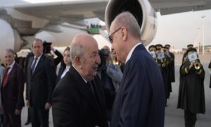 Cumhurbaşkanı Erdoğan, Cezayir Cumhurbaşkanı Tebbun’u Havalimanında Karşıladı