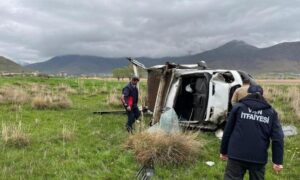 Van’ın Gevaş ilçesinde trafik kazası: 2 yaralı