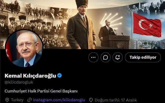 SON DAKİKA Kemal Kılıçdaroğlu Sosyal Medya Biyografisini Güncelledi: CHP Genel Başkanlığını İlan Etti
