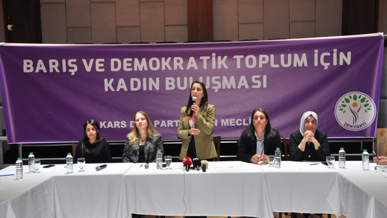  DEM Parti’den Kars’ta “Barış ve Demokratik Toplum” Mesajı