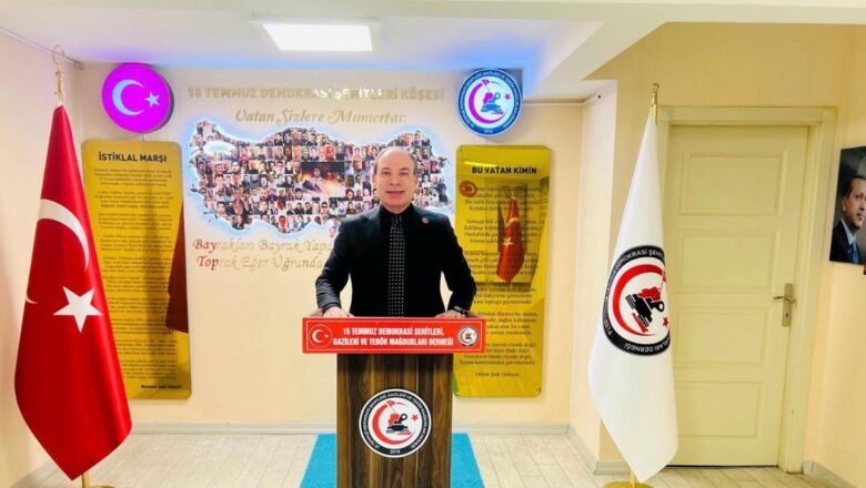  15 Temmuz Derneği Başkanı Gündüz’den Jandarma’nın FETÖ Operasyonlarına Tam Destek