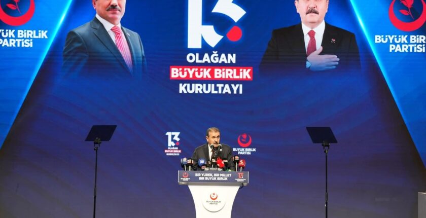 Mustafa Destici, Büyük Birlik Partisi’nde Yeniden Genel Başkan Seçildi