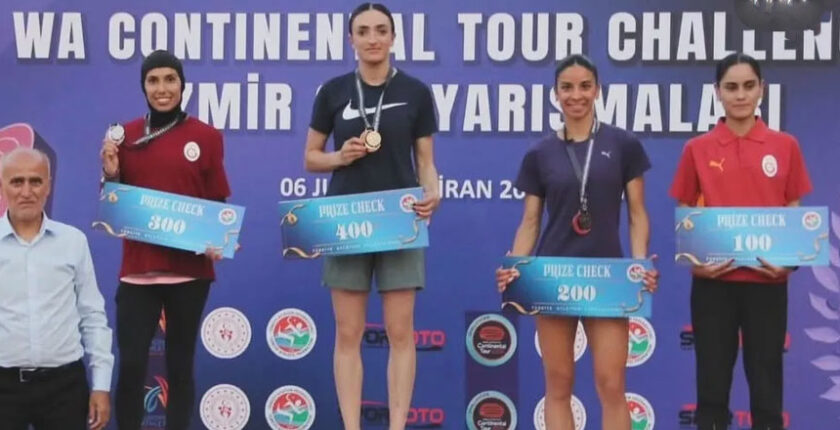 Karslı Milli Atlet Tuğba Toptaş İzmir’de Fırtına Gibi Esti: Çifte Şampiyonlukla Zirveye Yerleşti!