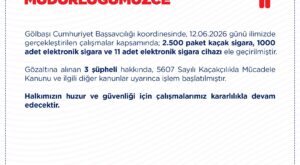 Ankara’da Kaçakçılık Operasyonu: 3 Gözaltı