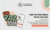 Gençlik Ve Spor Bakanı Bak ‘GSB Yaz 2026’ Platformunu Tanıttı