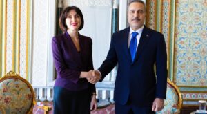 Dışişleri Bakanı Hakan Fidan Gürcistan Başbakan Yardımcısı Ve Dışişleri Bakanı Maka Botchorishvili İle Görüştü