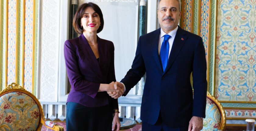 Dışişleri Bakanı Hakan Fidan Gürcistan Başbakan Yardımcısı Ve Dışişleri Bakanı Maka Botchorishvili İle Görüştü