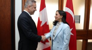 Bakan Fidan, Kanadalı Mevkidaşı Anand İle Bir Araya Geldi