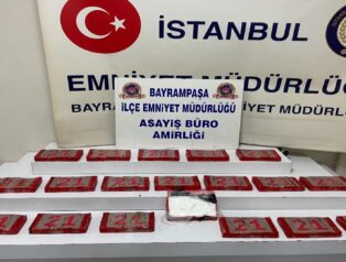 Bayrampaşa’da Otomobile Düzenlenen Operasyonda 20 Kilo 520 Gram Kokain Ele Geçirildi