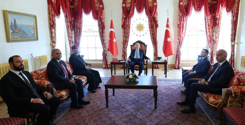 Cumhurbaşkanı Erdoğan, Türkiye Ermenileri Patriği Maşalyan’ı Kabul Etti