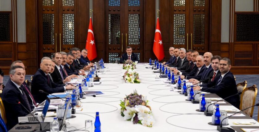 Ekonomi Koordinasyon Kurulu Cumhurbaşkanı Yardımcısı Cevdet Yılmaz Başkanlığında Toplandı