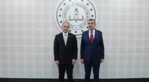 Milli Eğitim Bakanı Tekin Gürcistan Heyetini Ağırladı