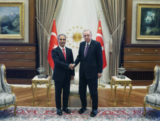Cumhurbaşkanı Erdoğan, Irak Yüksek Yargı Konseyi Başkanı Faik Zeydan’ı Kabul Etti
