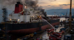 Altınova Tersaneler Bölgesi’nde Tankerde Patlama