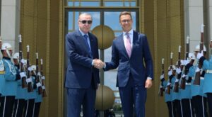 Cumhurbaşkanı Erdoğan, Finlandiya Cumhurbaşkanı Stubb ile Görüştü