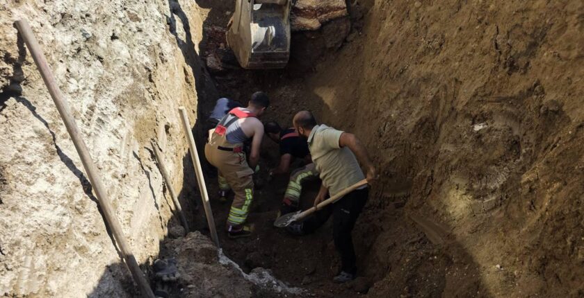 Hatay Antakya’da Altyapı Göçüğü: 1 İşçi Yaşamını Yitirdi