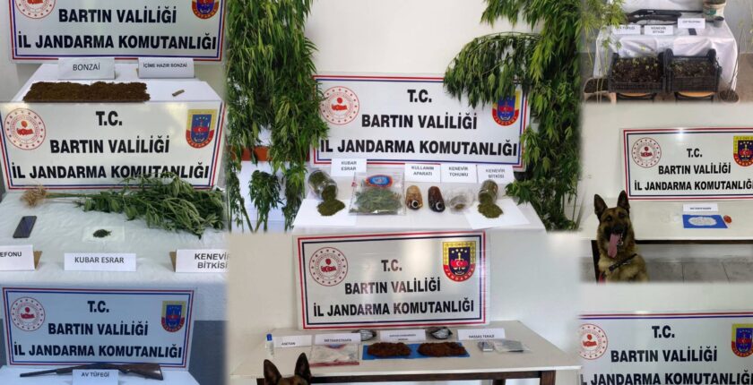 Bartın’da Uyuşturucu Satıcılarına Eş Zamanlı Operasyon: 16 Gözaltı