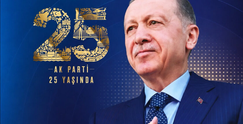 Cumhurbaşkanı Yardımcısı Yılmaz’dan AK Parti’nin 25. Kuruluş Yıl Dönümü Mesajı