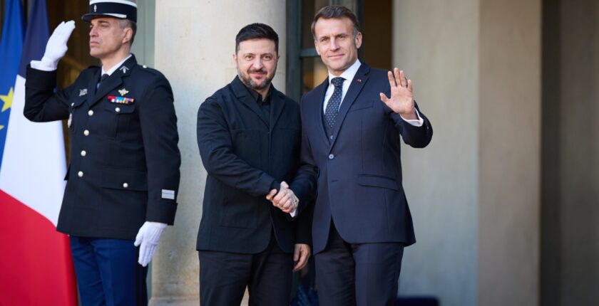 Fransa Cumhurbaşkanı Macron İle Zelenskiy Arasında Kritik Savunma Zirvesi