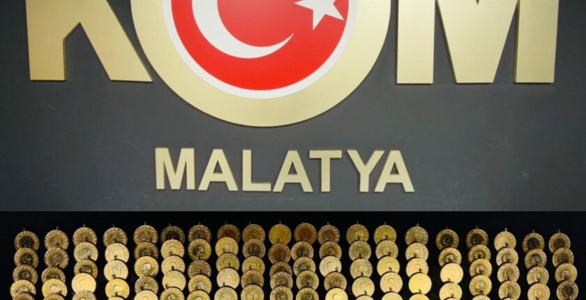 Malatya’da Altın Operasyonu: 9 Milyonluk Değeri Değiştirilmiş Altın Ele Geçirildi
