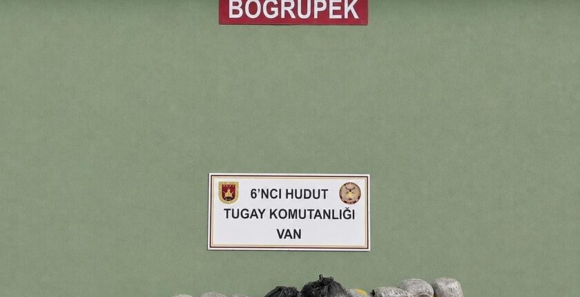 Van Hudut Hattında Kapsamlı Uyuşturucu Operasyonu