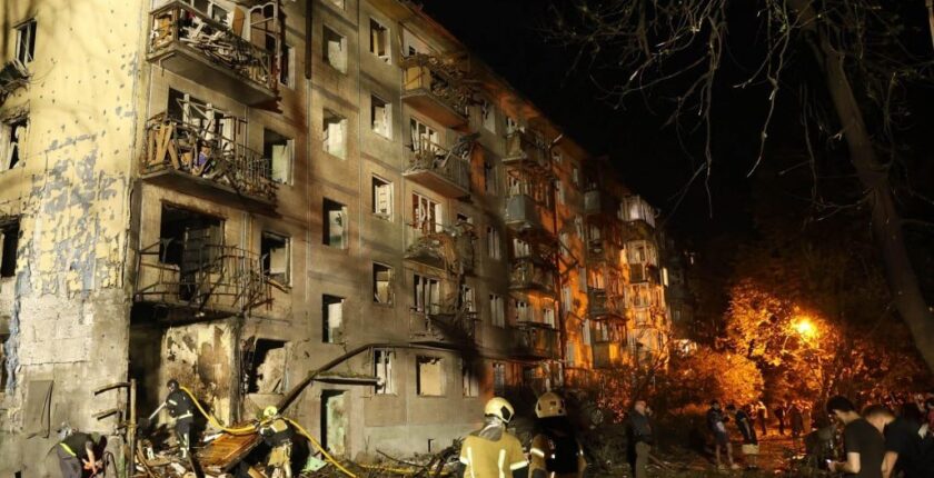 Rus Ordusu Kiev’e Balistik Füzelerle Saldırdı: 9 Ölü, 30’dan Fazla Yaralı