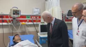 Vali Davut Gül’den Zeytinburnu’ndaki Otobüs Kazasında Yaralananlara Ziyaret
