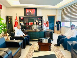 Tek Haber Ajansı Yönetim Kurulu Başkanı  Abdurrahim Solmaz’dan Adıyaman Cumhuriyet Başsavcısı Özgür Celbek’e Hayırlı Olsun Ziyareti