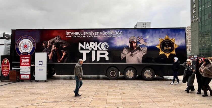 Narkotik Eğitim Tırı Siirt’te Vatandaşlarla Buluşacak